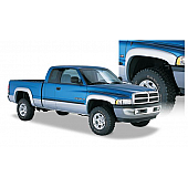 Bushwacker Fender Flare - Black Dura-Flex 2000 ABS Smooth Plastic Matte Set Of 4 - 50903-02