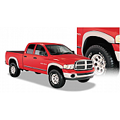 Bushwacker Fender Flare - Black Dura-Flex 2000 ABS Smooth Plastic Matte Set Of 4 - 50905-02