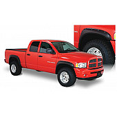 Bushwacker Fender Flare - Black Dura-Flex 2000 ABS Smooth Plastic Matte Set Of 4 - 50907-02
