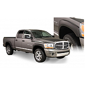 Bushwacker Fender Flare - Black Dura-Flex 2000 ABS Smooth Plastic Matte Set Of 4 - 50909-02