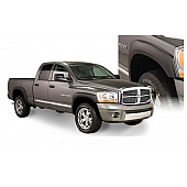 Bushwacker Fender Flare - Black Dura-Flex 2000 ABS Smooth Plastic Matte Set Of 4 - 50910-02