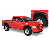 Bushwacker Fender Flare - Black Dura-Flex 2000 ABS Smooth Plastic Matte Set Of 4 - 50911-02
