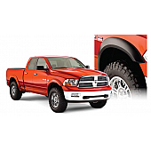 Bushwacker Fender Flare - Black Dura-Flex 2000 ABS Smooth Plastic Matte Set Of 4 - 50914-02