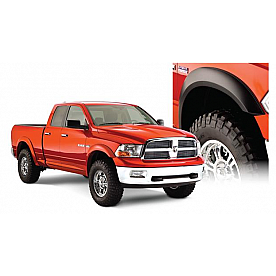 Bushwacker Fender Flare - Black Dura-Flex 2000 ABS Smooth Plastic Matte Set Of 4 - 50914-02