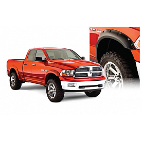 Bushwacker Fender Flare - Black Dura-Flex 2000 ABS Smooth Plastic Matte Set Of 4 - 50915-02