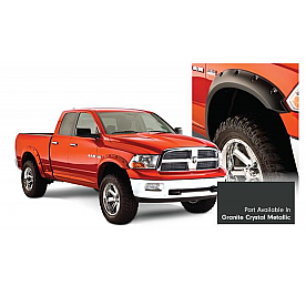 Bushwacker Fender Flare - Granite Crystal Metallic - Vehicle Color Code PAU Dura-Flex 2000 ABS Smooth Plastic Matte Set Of 4 - 50915-65