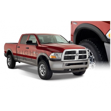 Bushwacker Fender Flare - Black Dura-Flex 2000 ABS Smooth Plastic Matte Set Of 4 - 50917-02