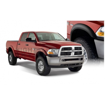 Bushwacker Fender Flare - Black Dura-Flex 2000 ABS Smooth Plastic Matte Set Of 4 - 50918-02