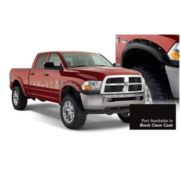 Bushwacker Fender Flare - Black - Vehicle Color Code PX8 Dura-Flex 2000 ABS Smooth Plastic Matte Set Of 4 - 50919-35