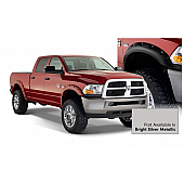 Bushwacker Fender Flare - Bright Silver - Vehicle Color Code PS2 Dura-Flex 2000 ABS Smooth Plastic Matte Set Of 4 - 50919-55