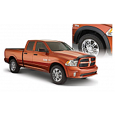 Bushwacker Fender Flare - Black Dura-Flex 2000 ABS Smooth Plastic Matte Set Of 4 - 50920-02