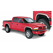 Bushwacker Fender Flare - Black Dura-Flex 2000 ABS Smooth Plastic Matte Set Of 4 - 51905-02