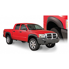 Bushwacker Fender Flare - Black Dura-Flex 2000 ABS Smooth Plastic Matte Set Of 4 - 51908-02