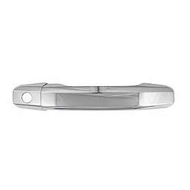 Coast To Coast Exterior Door Handle Cover - Silver Plastic - CCIDH68588B