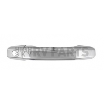 Coast To Coast Exterior Door Handle Cover - Silver Plastic - CCIDH68588B