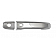 Coast To Coast Exterior Door Handle Cover - Silver Plastic - CCIDH68588S