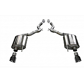 Corsa Performance Exhaust Touring Axle Back System - 14338BLK
