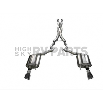 Corsa Performance Exhaust Xtreme Cat Back System - 14342BLK
