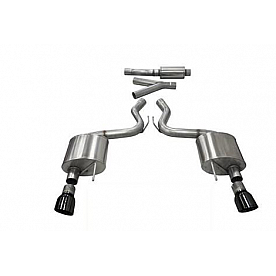 Corsa Performance Exhaust Sport Cat Back System - 14343BLK