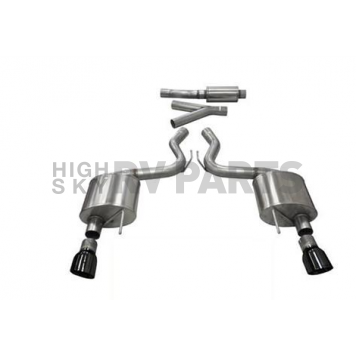 Corsa Performance Exhaust Sport Cat Back System - 14343BLK