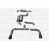 Corsa Performance Exhaust Sport Cat Back System - 14834BLK