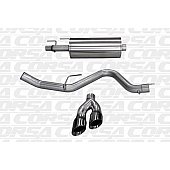 Corsa Performance Exhaust Sport Cat Back System - 14836BLK