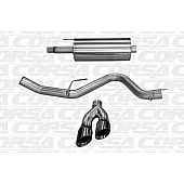 Corsa Performance Exhaust Sport Cat Back System - 14837BLK