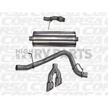 Corsa Performance Exhaust Cat Back System - 14859