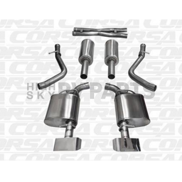 Corsa Performance Exhaust Xtreme Cat Back System - 14975