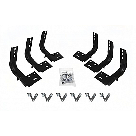 Go Rhino Nerf Bar - Truck Wheel To Wheel Mounting Kit for 6 Inch OE Xtreme Sidebars - 6841806