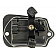 Help! By Dorman Exterior Door Handle - Plastic Black Single - 74300
