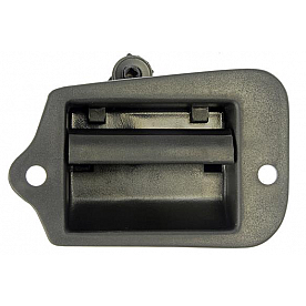 Help! By Dorman Exterior Door Handle - Plastic Black Single - 74300