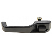 Help! By Dorman Exterior Door Handle - Plastic Black Single - 77661