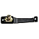 Help! By Dorman Exterior Door Handle - Plastic Black Single - 77661