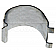 Help! By Dorman Fuel Door Spring - Metal - 47801