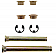 Help! By Dorman Hinge Pin and Bushing Kit - Steel - 38423