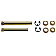 Help! By Dorman Hinge Pin and Bushing Kit - Steel - 38423