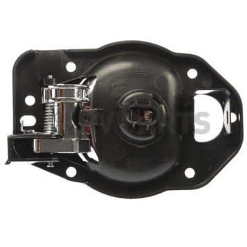Help! By Dorman Interior Door Handle - Paddle Plastic Black Housing With Silver Lever Single - 80370-3