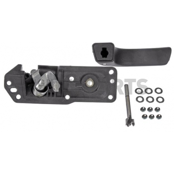 Help! By Dorman Interior Door Handle - Lever Plastic Black Single - 80375-1