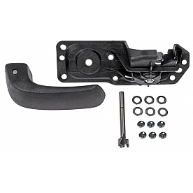 Help! By Dorman Interior Door Handle - Lever Plastic Black Single - 80375
