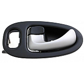 Help! By Dorman Interior Door Handle - Plastic Black Housing With Silver Lever Single - 82651