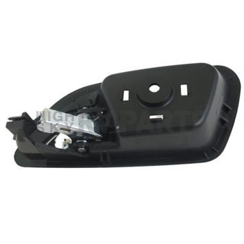 Help! By Dorman Interior Door Handle - Plastic Black Housing With Silver Lever Single - 88684-1