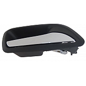 Help! By Dorman Interior Door Handle - Plastic Black Housing With Silver Lever Single - 88684