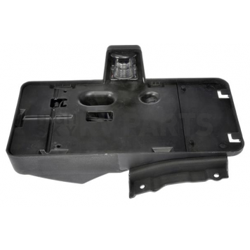 Help! By Dorman License Plate Bracket - Plastic Black - 68137-1