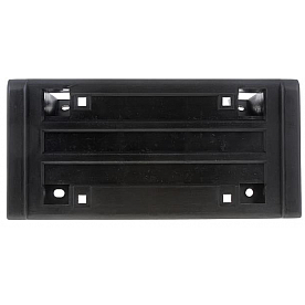 Help! By Dorman License Plate Bracket - Steel Black - 68184