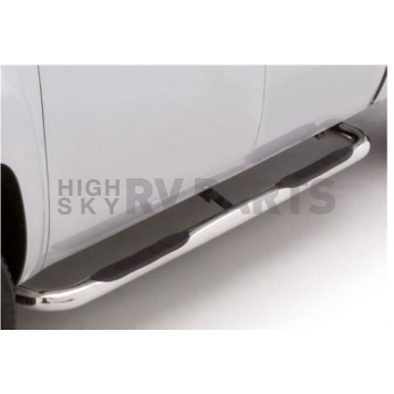 Lund International Nerf Bar 3 Inch Stainless Steel Round - 22683782-1