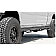 N-Fab Nerf Bar - Truck Wheel to Wheel Black Gloss Powder Coated Steel Round - C19105CC-6