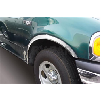 Putco Fender Trim - Full Wheel Well Stainless Steel Polished - 97215