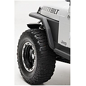 Smittybilt Fender Black Steel Powder Coated Set Of 2 - 76873