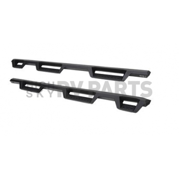 Westin Automotive Nerf Bar - Truck Wheel to Wheel Black Powder Coated Steel Square - 56-534685